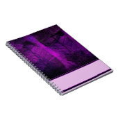 Carnet feuilles violettes (Côté Droit)