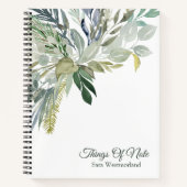 Carnet Feuillet "Thèmes de note" Revue / (Devant)