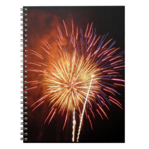 Carnet Feux d'artifice Rouges, Blancs et Bleus I Patrioti