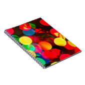 Carnet Feux de bokeh de couleur aérée (Côté Droit)