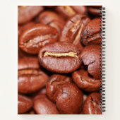 Carnet Fèves de café grillées (Dos)
