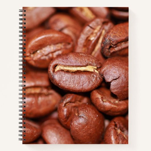 Carnet Fèves de café grillées (Devant)
