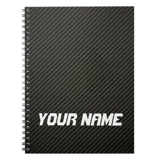 Carnet Fibre de carbone (Devant)