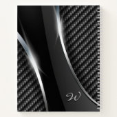 Carnet Fibre de Carbone 3 (Dos)