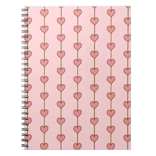 Carnet Ficelles de coeur (Devant)