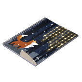 Carnet Ficelles légères de Fox et d'étoile dans la forêt (Côté gauche)