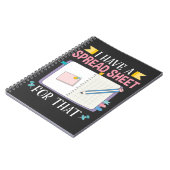 Carnet Fiche technique de l'étudiant en comptabilité (Côté gauche)