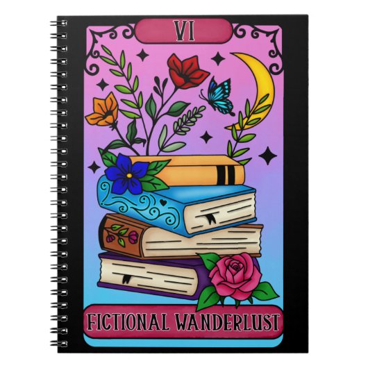 Carnet fictif de Tarot de Wanderlust (Devant)