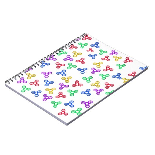 Carnet Fidget Spinners (Côté gauche)