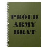 Carnet Fier Brat de l'Armée (Devant)