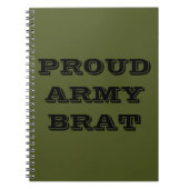 Carnet Fier Brat de l'Armée (Devant)