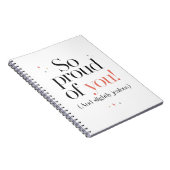 Carnet Fier de vous, légèrement jaloux (Côté Droit)