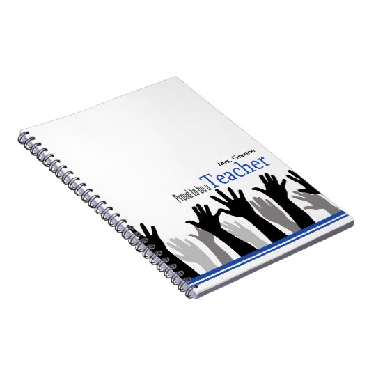 Carnet Fier D'Être Un Enseignant (Côté Droit)