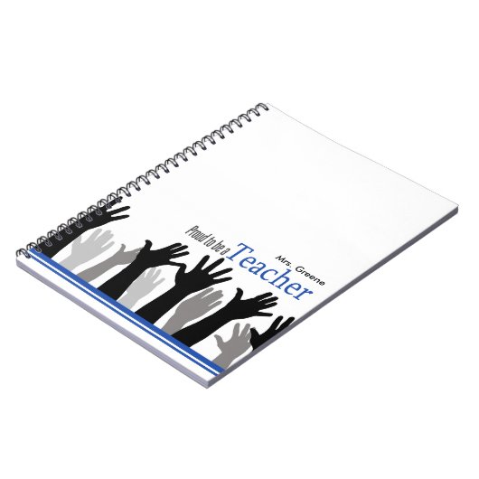 Carnet Fier D'Être Un Enseignant (Côté gauche)