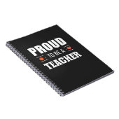 Carnet Fier d'être un enseignant – Typographie créative (Côté Droit)
