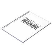 Carnet Fier d'être un professeur d'histoire – Professionn (Côté gauche)