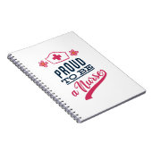 Carnet Fier d'être une infirmière (Côté Droit)