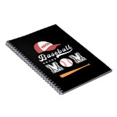 Carnet Fier maman de baseball (Côté Droit)