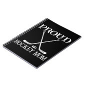 Carnet Fier maman de hockey (Côté gauche)