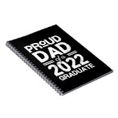 Carnet Fier Papa D'Un Diplômé De 2022 (Côté Droit)