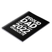 Carnet Fier Papa D'Un Diplômé De 2022 (Côté gauche)