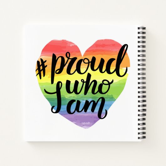 Carnet Fier Qui Je Suis (Dos)