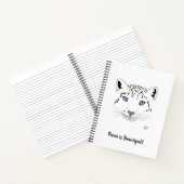 Carnet Fierce est beau léopard des neiges (Intérieur)