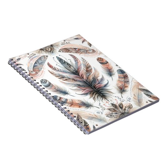 Carnet Fierce Feathers (Côté Droit)