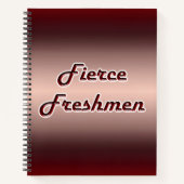 Carnet Fierce Freshmen (Devant)