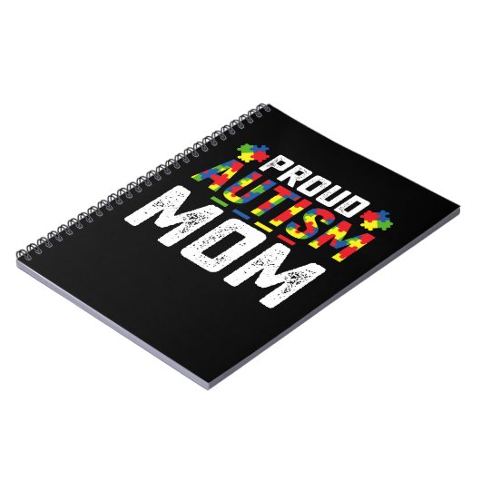 Carnet Fière Autisme Mère Sensibilisation Famille Autiste (Côté gauche)