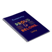 Carnet Fière d'appartenir - Conception de l'énoncé inspir (Côté Droit)