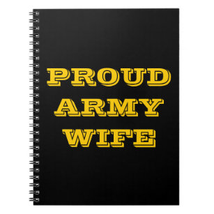 Carnet Fière épouse de l'armée