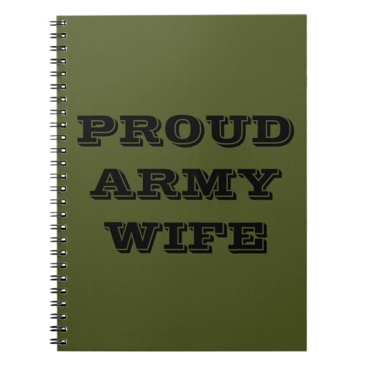 Carnet Fière épouse de l'armée (Devant)