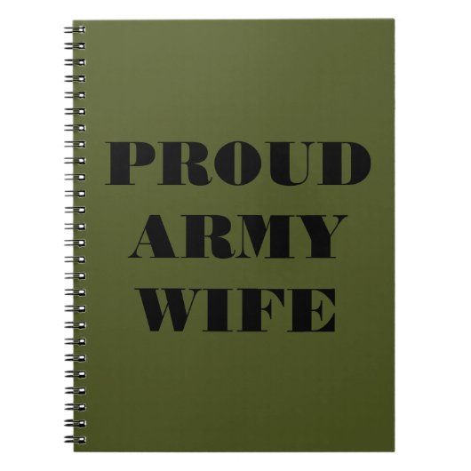 Carnet Fière épouse de l'armée (Devant)