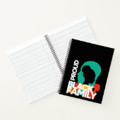 Carnet Fière Famille noire Mois de l'histoire des Noirs (Intérieur)
