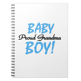 Carnet Fière Grand-mère Baby-Boy Cadeaux