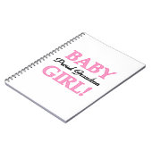 Carnet Fière grand-mère Baby Girl Cadfts (Côté gauche)