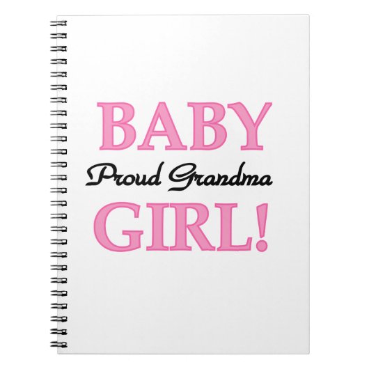 Carnet Fière grand-mère Baby Girl Cadfts (Devant)