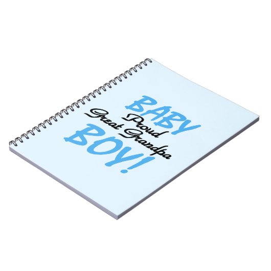 Carnet Fière Grand Papy Bébé Cadeaux Garçon (Côté gauche)