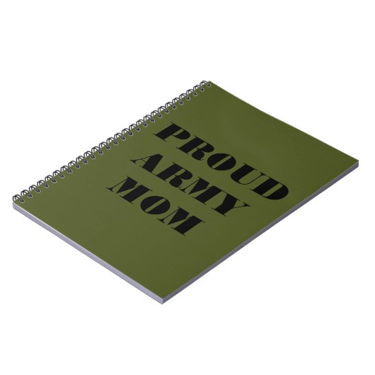 Carnet Fière maman armée (Côté gauche)