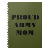 Carnet Fière maman armée (Devant)