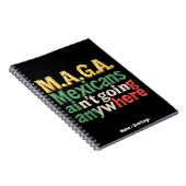 Carnet Fiers Mexicains N'iront Nulle Part Fierté (Côté Droit)