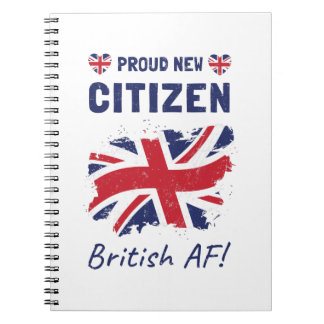 Carnet Fiers Nouveau citoyen britannique, cérémonie de ci