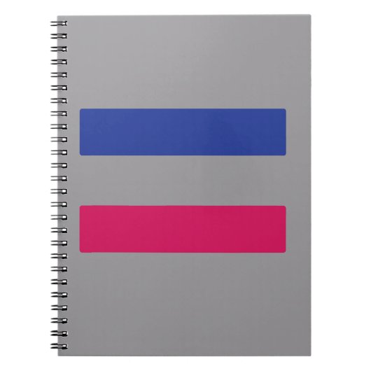 CARNET FIERTÉ ANDROGYNE (Devant)