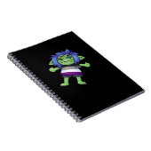 Carnet Fierté asexuée Goblincore Gobelin Classique (Côté Droit)