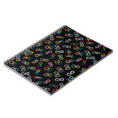 Carnet Fierté autistique Neurodiversité Acceptation (Côté gauche)