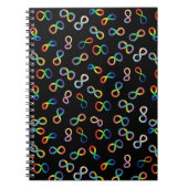 Carnet Fierté autistique Neurodiversité Acceptation (Devant)