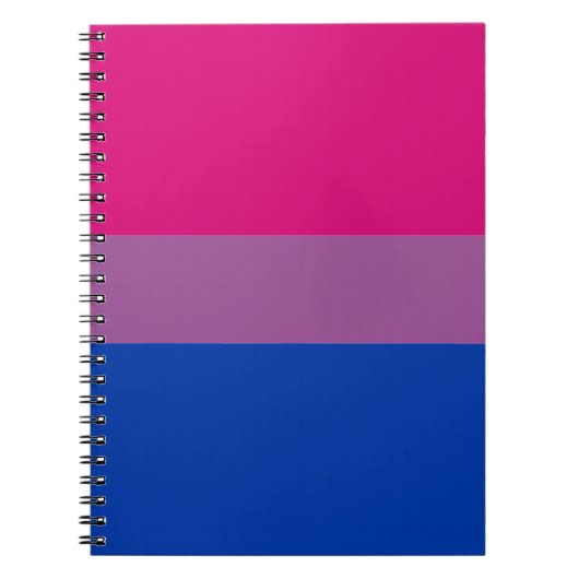 Carnet Fierté bisexuelle (Devant)