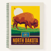 Carnet Fierté de l'État | Dakota du Nord (Devant)