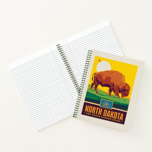 Carnet Fierté de l'État | Dakota du Nord (Intérieur)